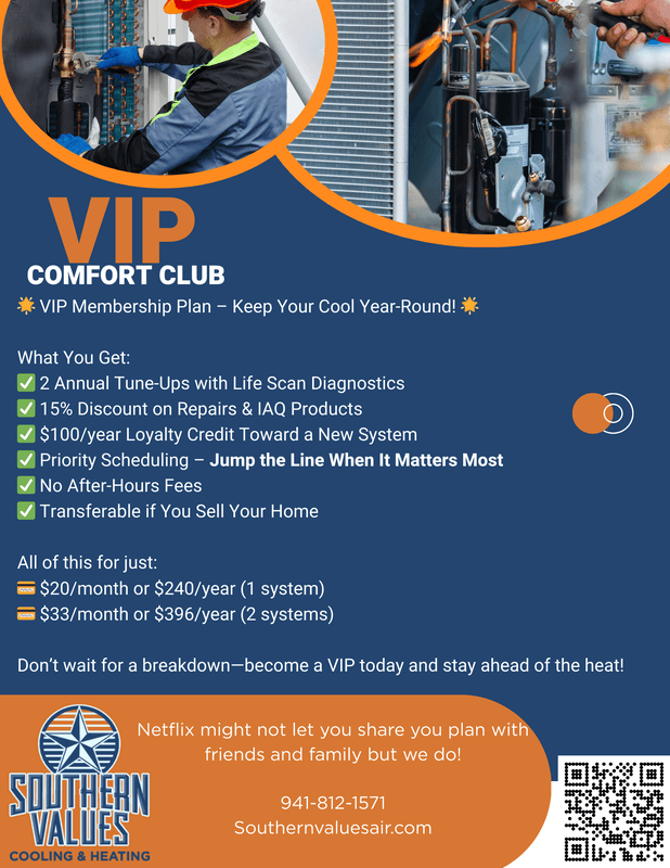 Maintenance plans flyer